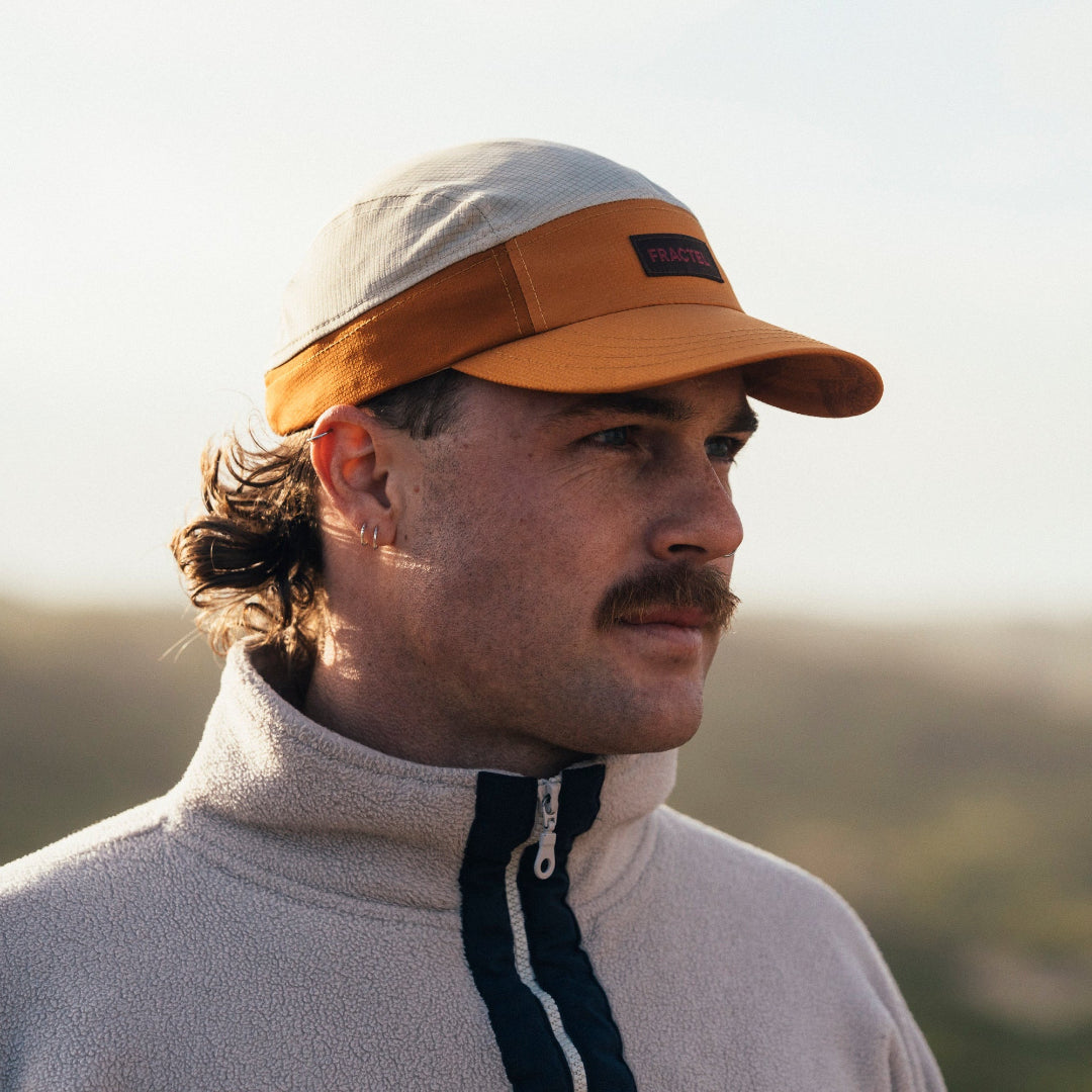 R-Series Orange Running Cap