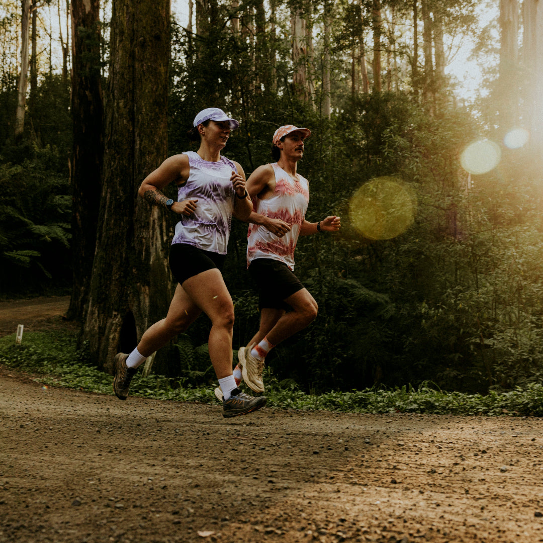 VELOCITY LILAC Womens Velocity Running Singlet Lifestyle