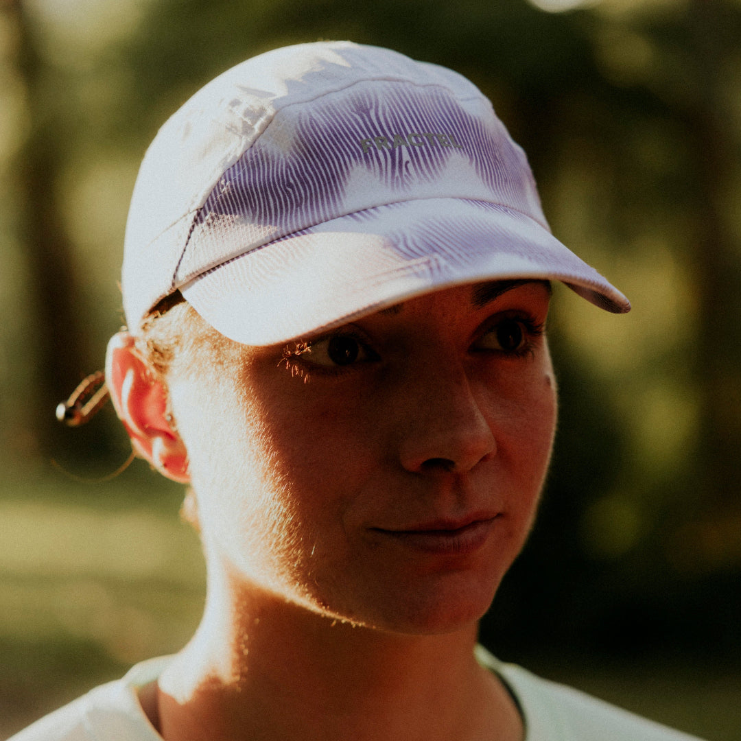 VELOCITY LILAC E-Series Cap on Model