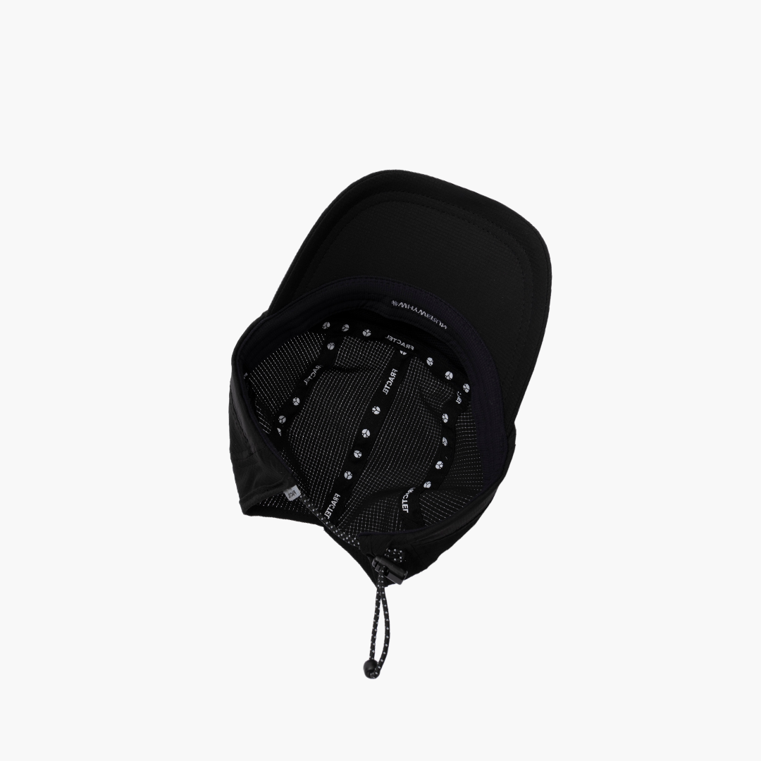 Black Running Cap E-Series Under