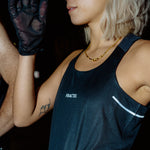 Women's V-BLACK Race Singlet