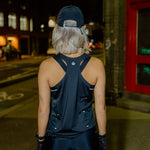 Women's V-BLACK Race Singlet
