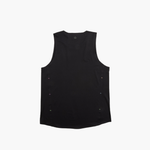 BLACK Mens Velocity Running Singlet Front 2