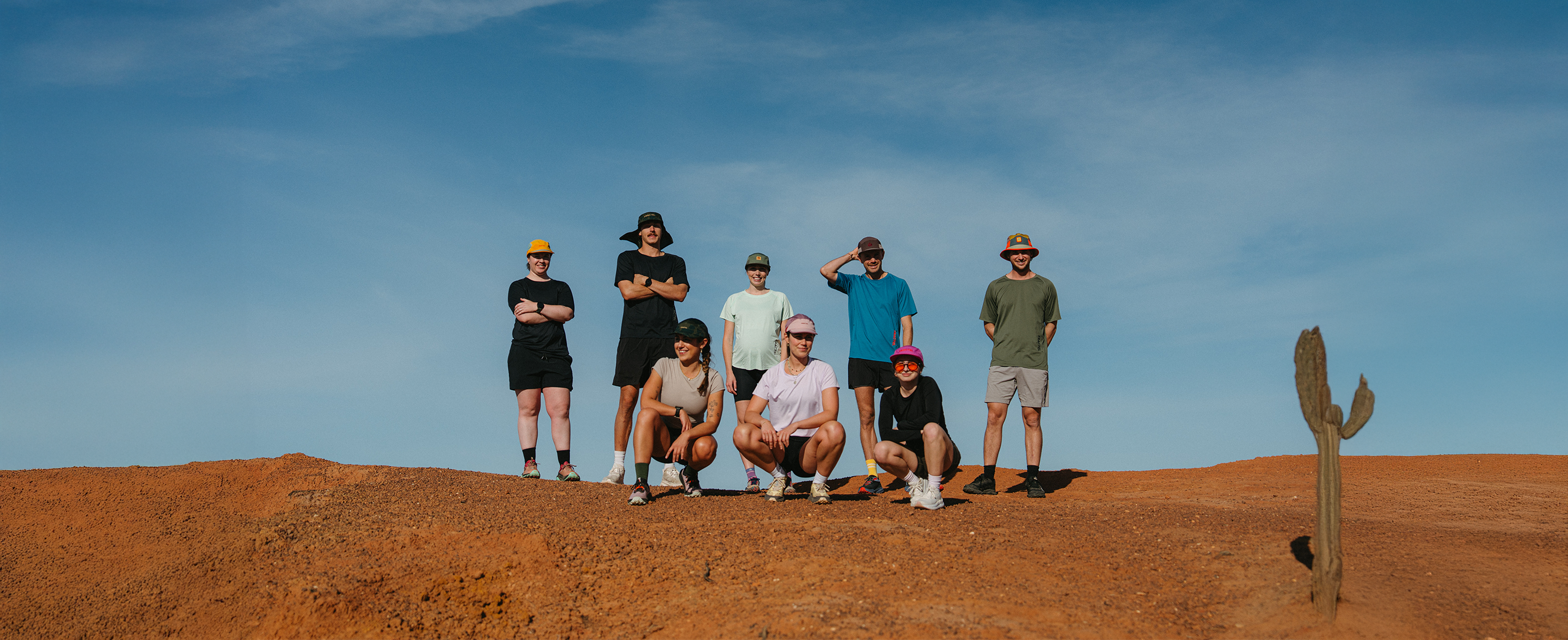 <h2>Gear Built For The Outdoors</h2><h5>Technical performance headwear with all-day comfort.</h5>