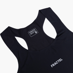 Women's V-BLACK Race Singlet