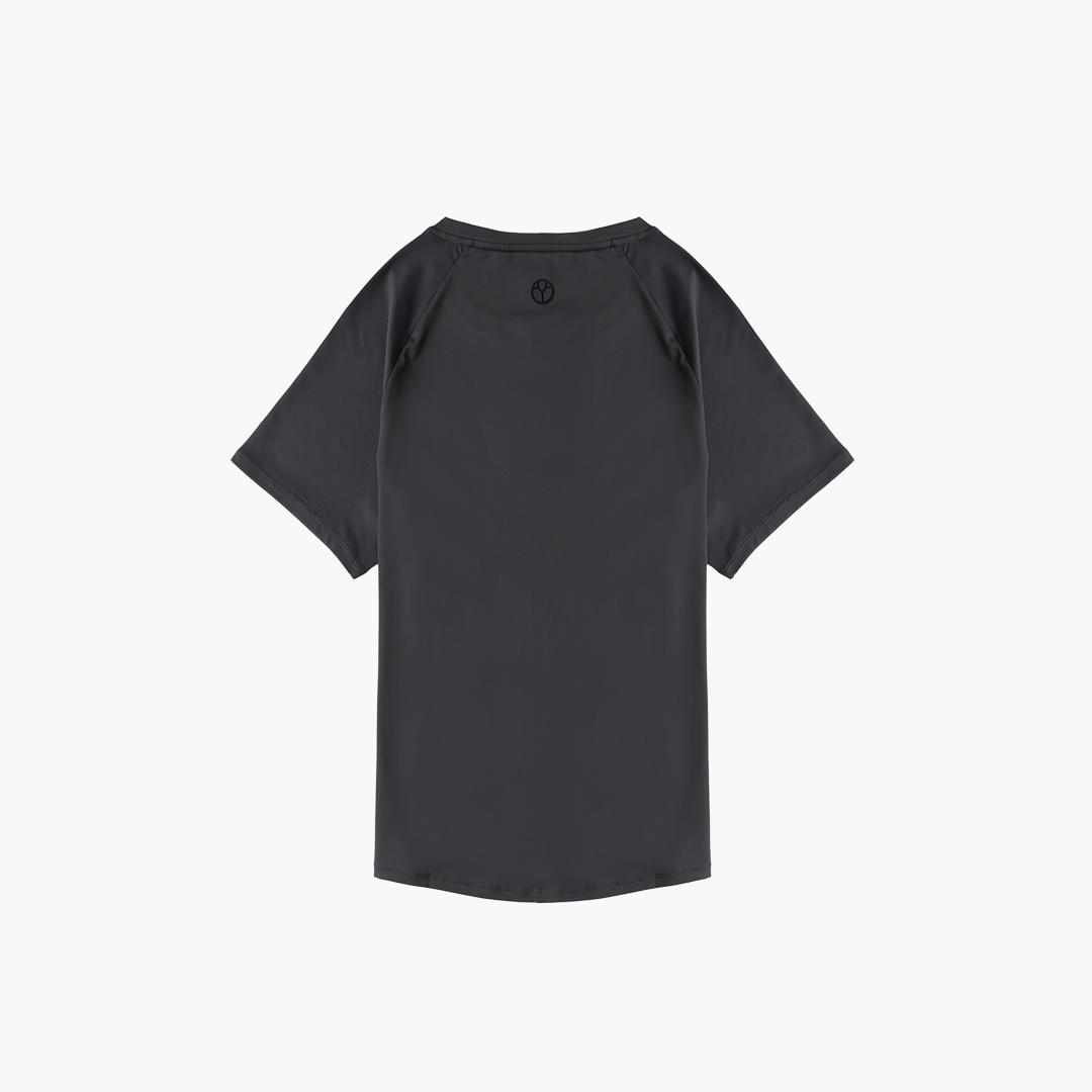 Women's S-SLATE GREY Performance Tee