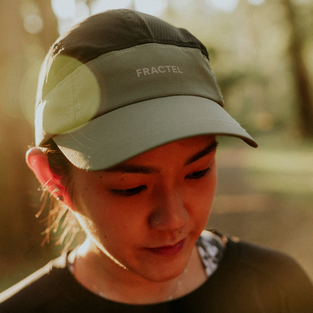 Olive R-Series Cap Angle on Model