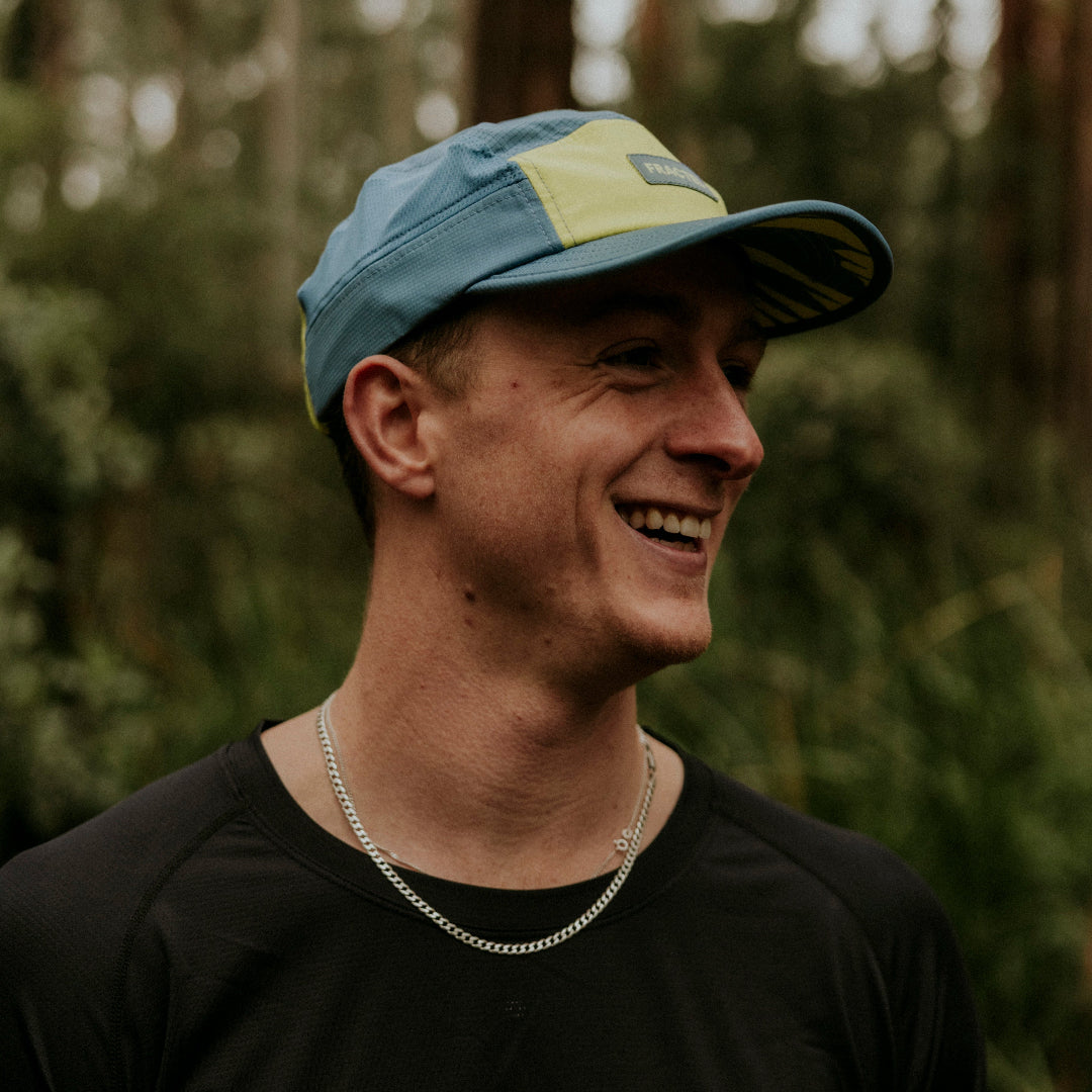 M-Series Blue Running Cap 