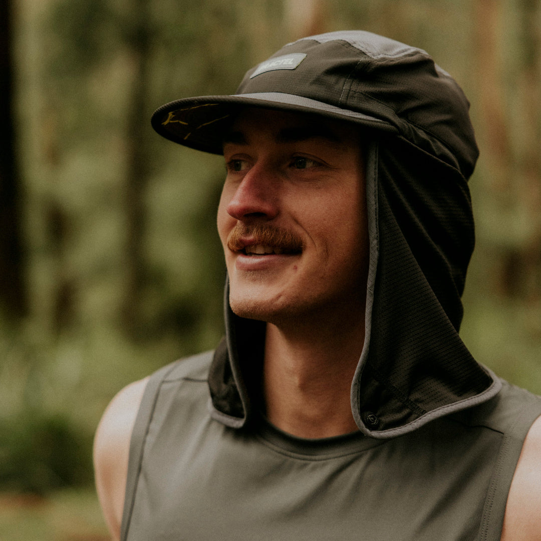 Legionnaire Black Running Cap