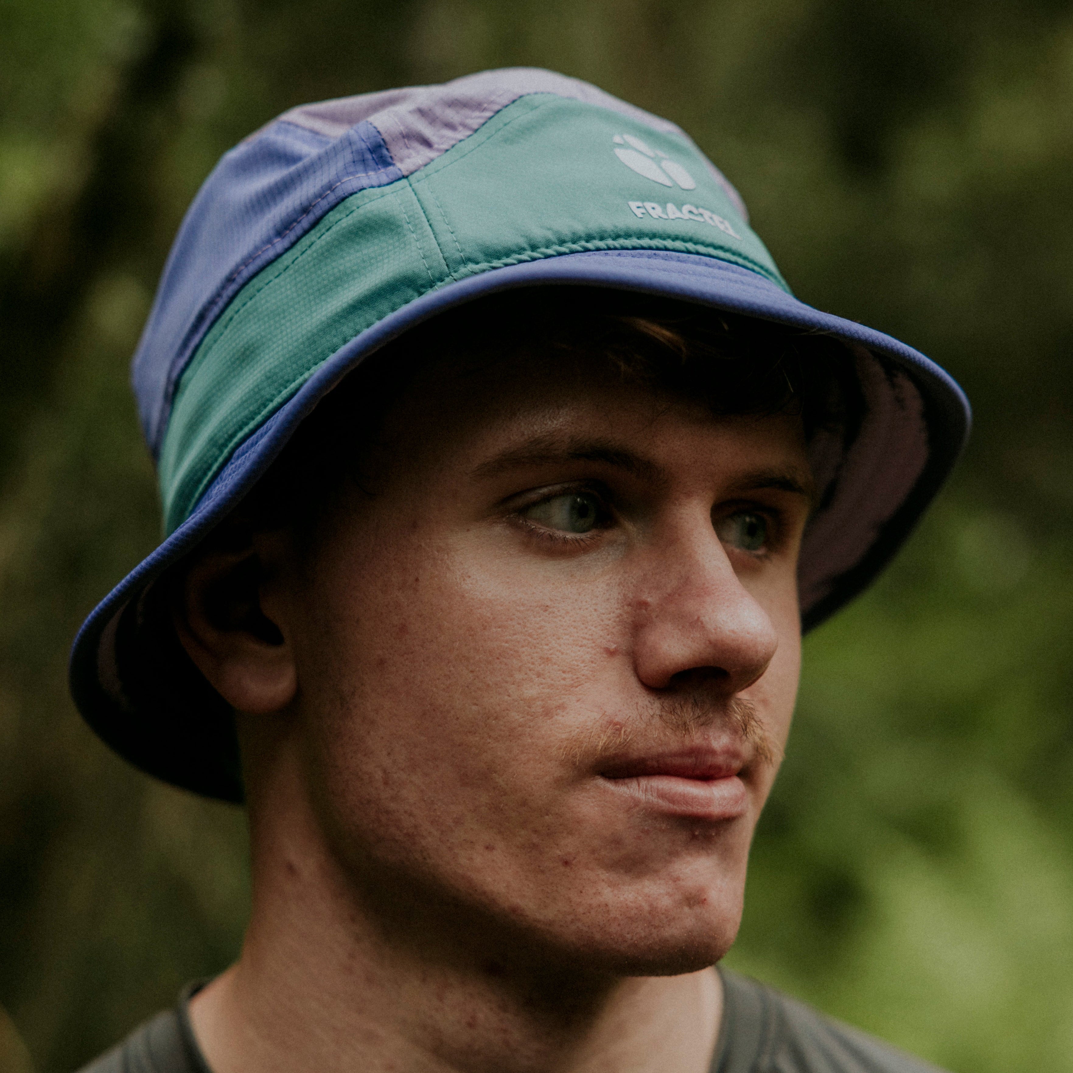 B-Series Purple Bucket Running Hat