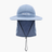 A-SEABLUE Adventure Hat, front view with cape