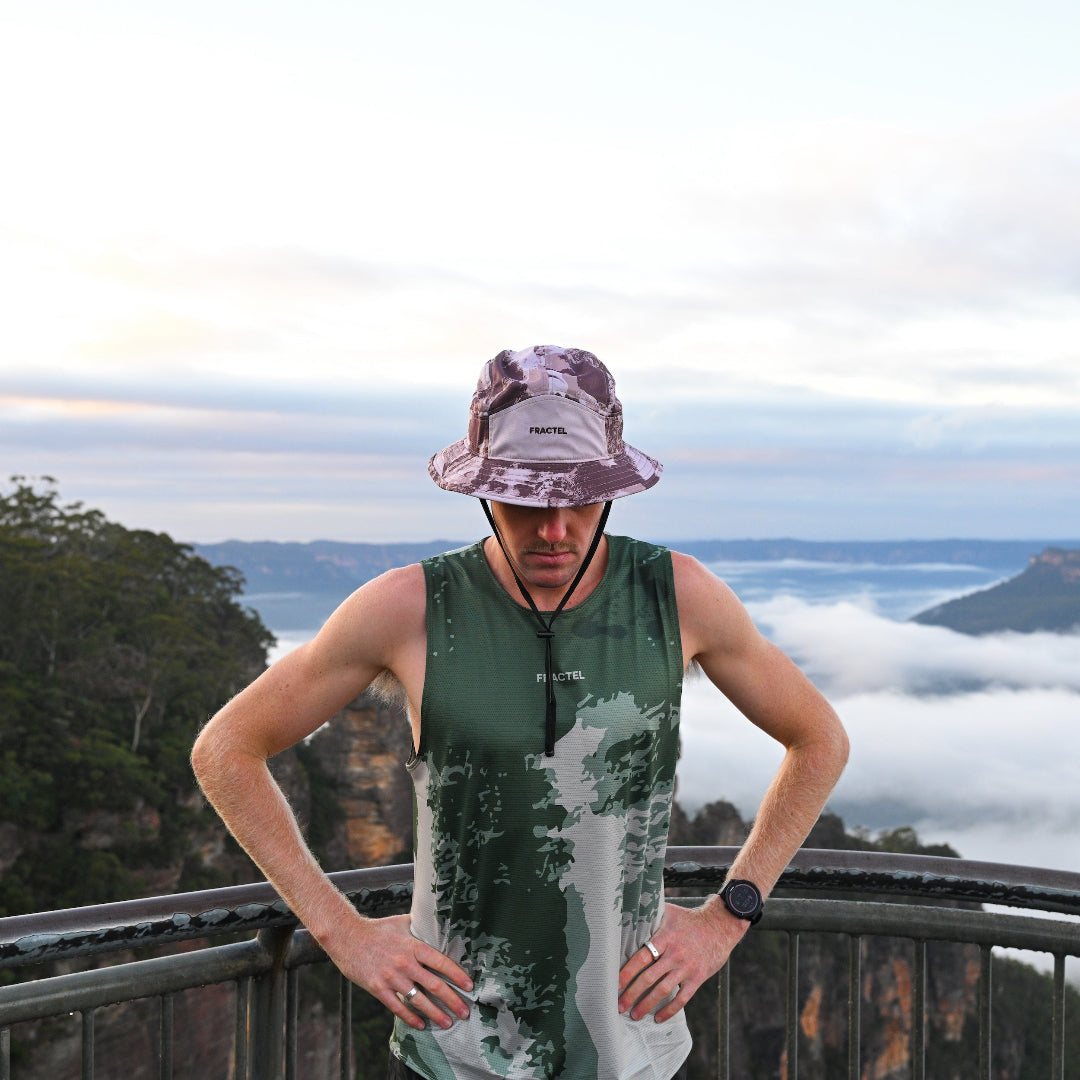 Men's S-GOVETTS LEAP Running Singlet