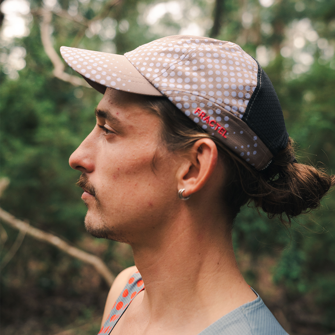 CP-BUTTERFLY MAUVE Running Cap