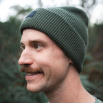 Green Running Beanie Hat