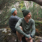 Blue Running Beanie Hat