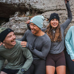 Blue Running Beanie Hat