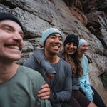 Blue Running Beanie Hat