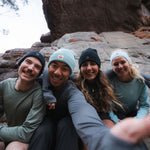 Green Running Beanie Hat