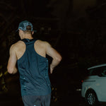 Men's V-BLACK Race Singlet