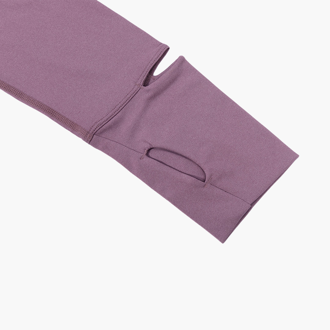 Camiseta de manga larga de running V-AURA para hombre