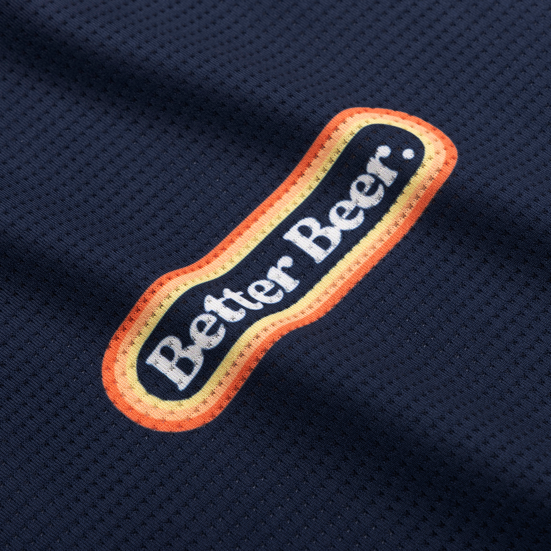 Men's S-BETTER BEER - NAVY - Performance Tee