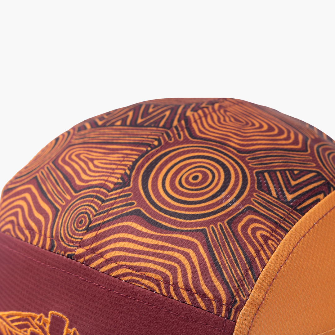 M-NGURRUMBAA Limited Edition Running Cap (Orange)