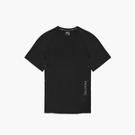 BLACK Mens Velocity Running Tee Front