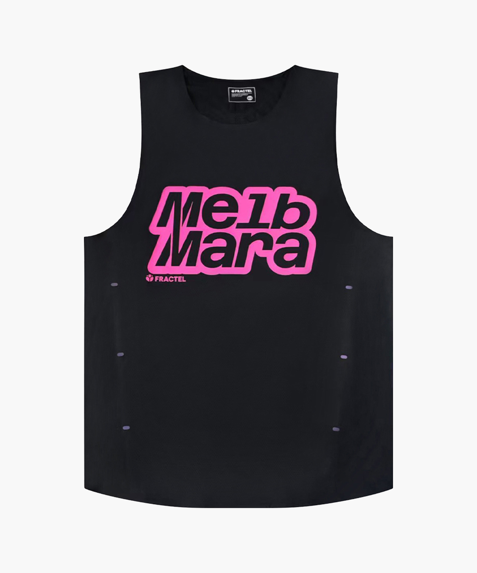 MELBOURNE Performance Singlet, front view