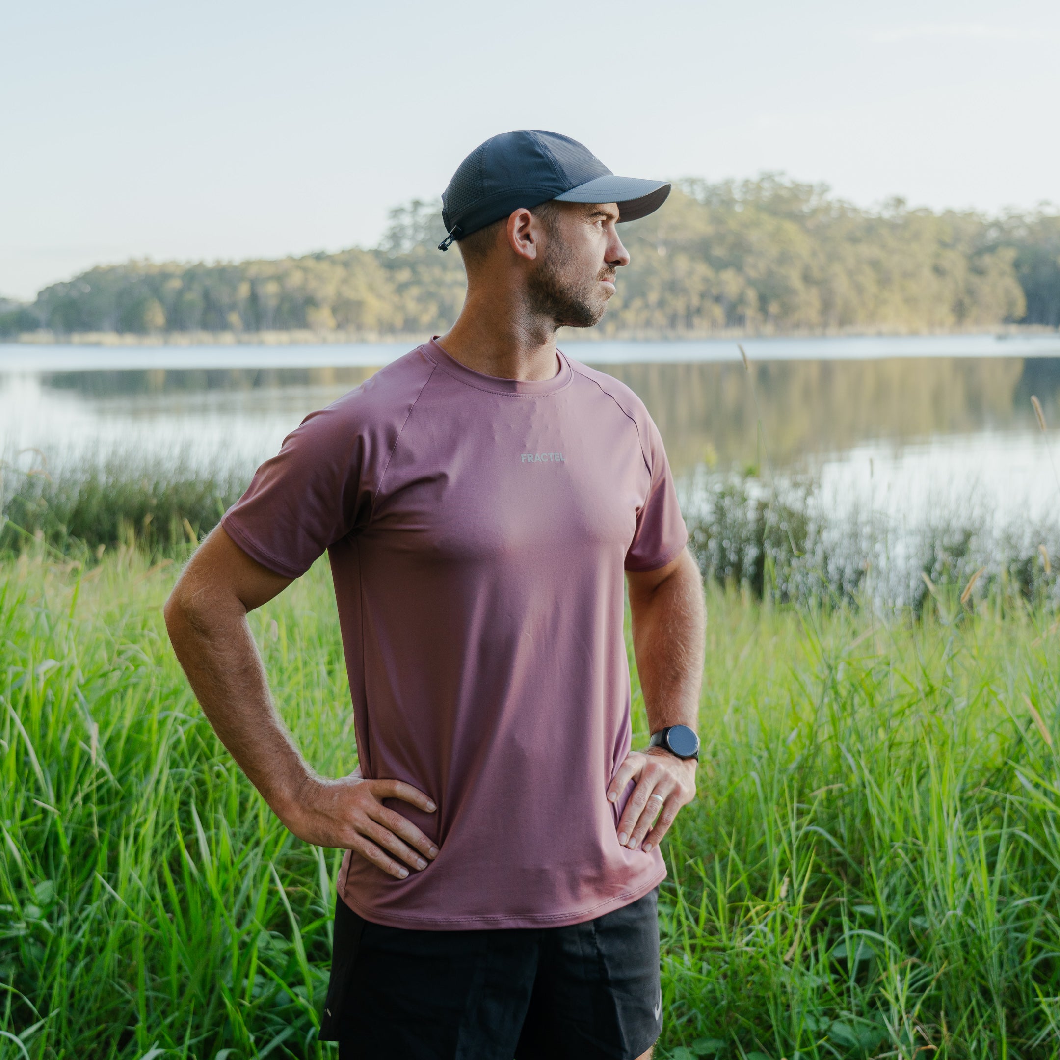 Men's S-AURA Running Shirt