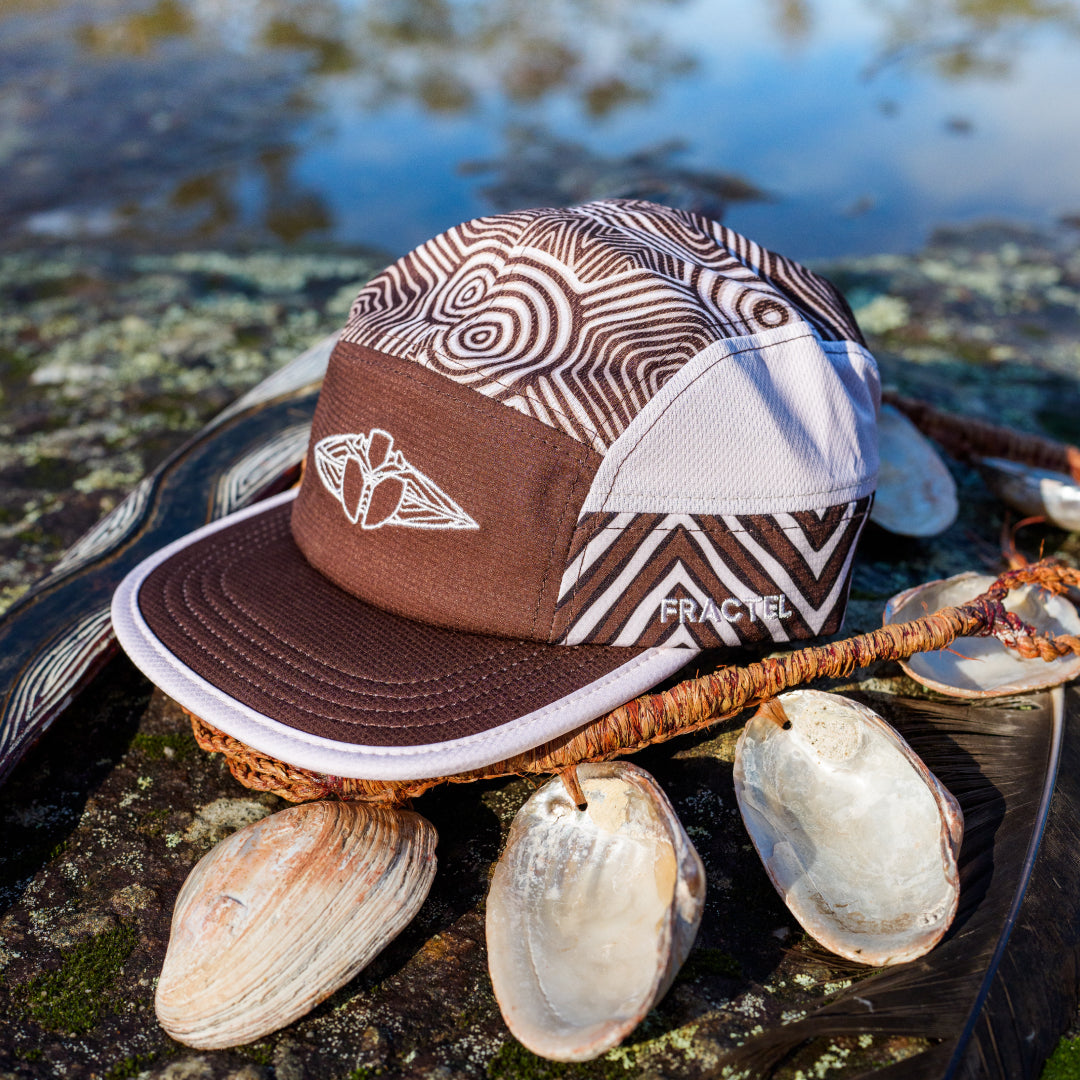 M-NGURRUMBAA Limited Edition Running Cap (Brown)
