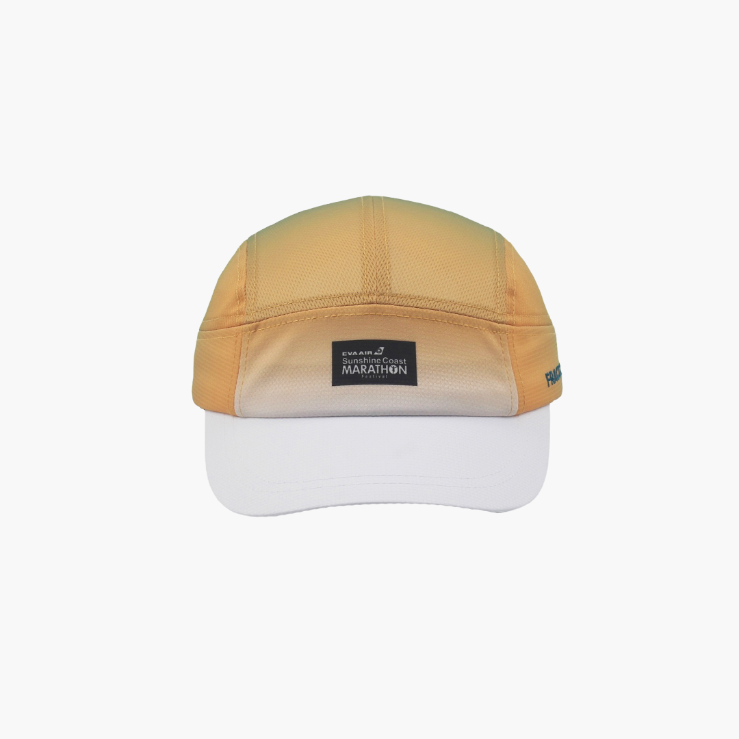Fractel R-Series Sunshine Coast Marathon Limited Edition Cap, front view