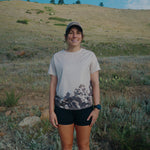 Camiseta de running S-ROCKIES para mujer