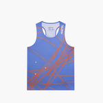 Women's V-CHAOS COBALT Race Singlet