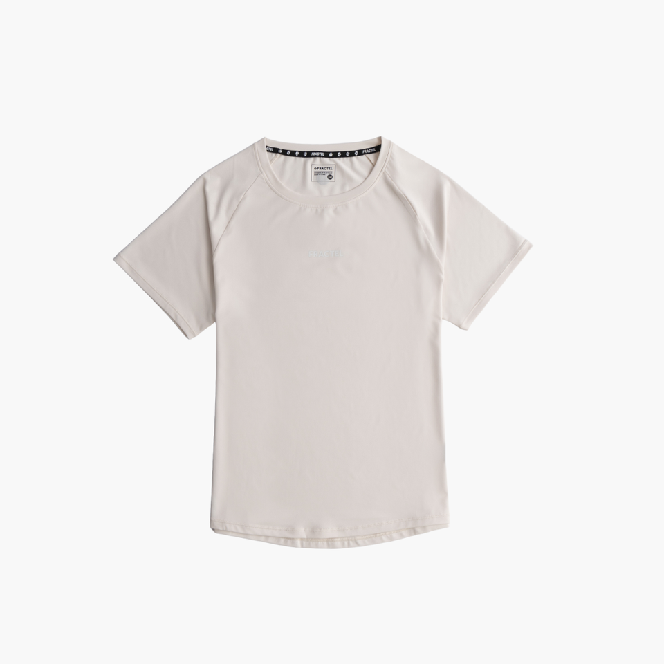 Women's S-CHALK Performance Tee, front view