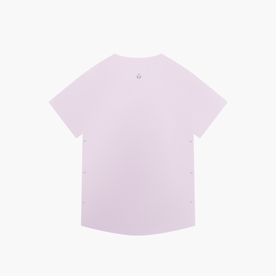 Camiseta de rendimiento V-LILAC para mujer